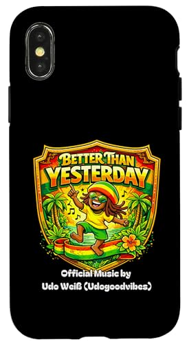 �����~���[�W�b�N�O�b�Y Better Than Yesterday �X�}�z�P�[�X iPhone X/XS �p