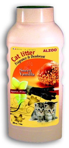 ALZOOCat Litter Deodorizer Fragrant Sweet Vanilla 26 oz.