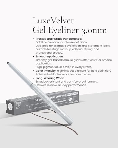 Delineador Gel LuxeVelvet 3.0mm Negro miniatura 4