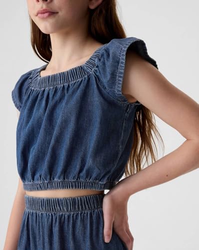 Image of GAP Girl's Count Relaxed Fit Blouse
