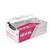 Crystal by crystalware FPU9103000B Premium Aluminum Foil Pop Up Sheets, 9" x 10.75" 500 Sheets