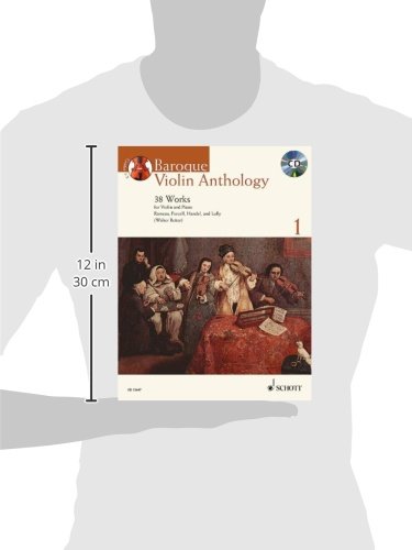 Baroque Violin Anthology + Cd: 38 Works for Violin...