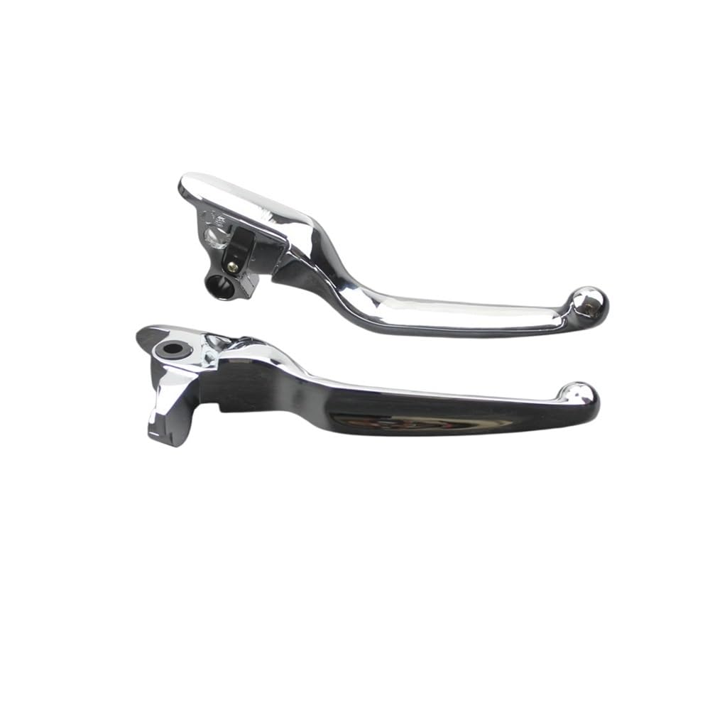 Yzwhkl Silver Brake Handle Lever 1 Pair Motorcycle Brake Clutch Levers Lever For Road King For Glide Fltr For Touring