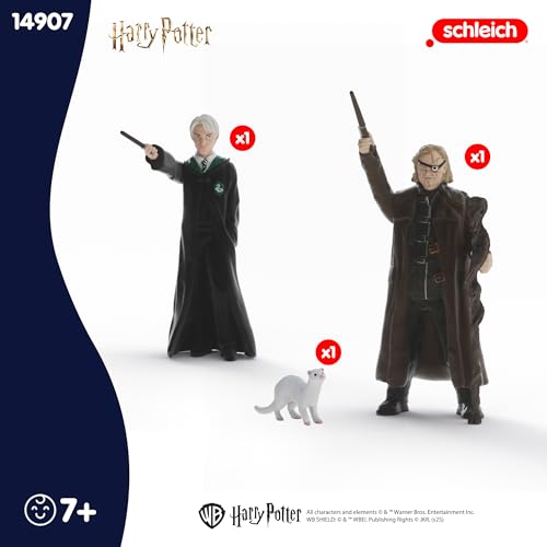schleich Harry Potter | Mad-Eye Moody & Draco Malfoy mit Frettchen 14907 – Ansicht 5