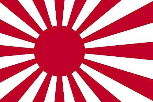 Amazon.com : 3x5 Japan Rising Sun Flag Japanese War Banner Ensign