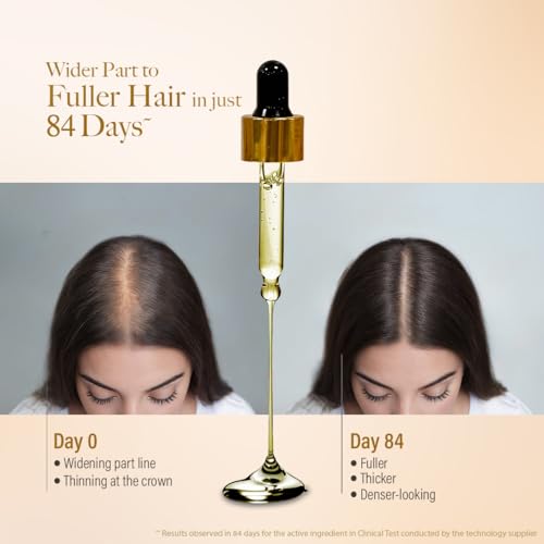 Image of Kesh King Gold Advanced Hair Growth Serum - 21% Growth Actives with 3% Redensyl, 3% Anagain, Procapil, Kopexil Aqua & Ayurvedic Herbs | Visible Regrowth & Hair Fall Control | Women & Men | 30ml