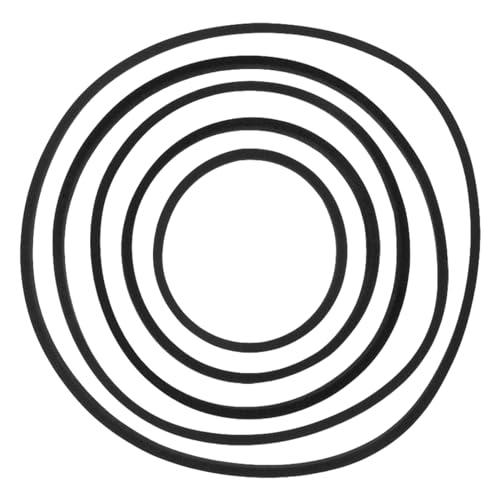 Mipcase Aquarium Floating Plant Rings: 5pcs Aquarium Fish Feeding Ring Fish Tank Plant Ring for Aquarium