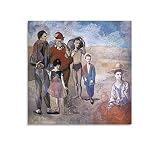 SHUUG Poster sur toile Famille Picasso et décoration murale - 30 x 30 cm