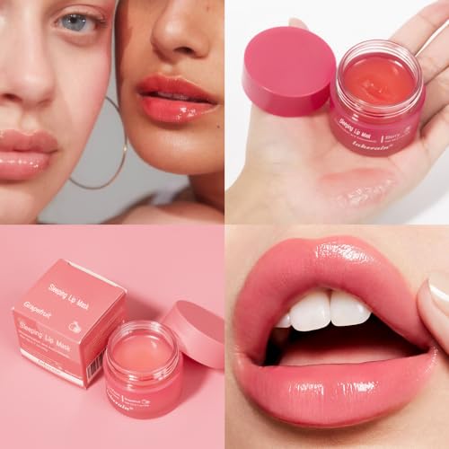 Sleeping lip mask, Nourish & Hydrate Lip Mask, Lip Balm, Lip Oil, Lip Skin Care, Hydrating, Moisturizing Lip Lines Night Sleep Anti-chapped Lip Cream (Grape)