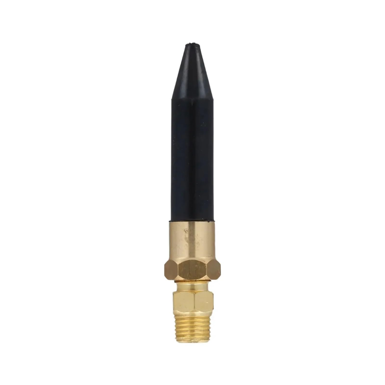 PAKMEZ NPT 1/4 Thread Helium Balloon Inflator Tilt Valve Replacement Parts Rubber Tilt Valve Gas Nozzle Black