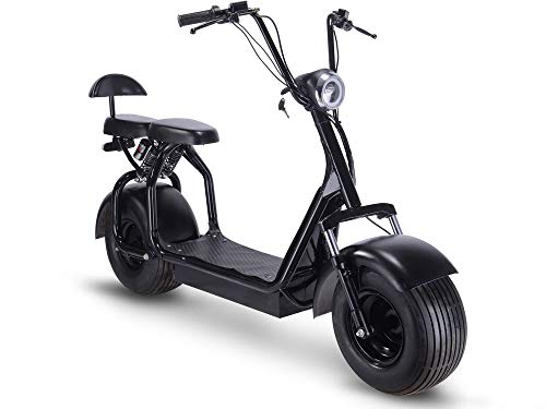 MotoTec Knockout 48v 1000w Electric Scooter Fat Tire Big Wheel Off Road UL 2272...