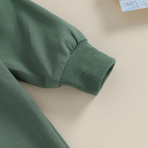 Newborn Infant Baby Boy Girl Clothes Solid Color Long Sleeve Romper Jumpsuit One Piece Bodysuit Fall Winter Outfit 5