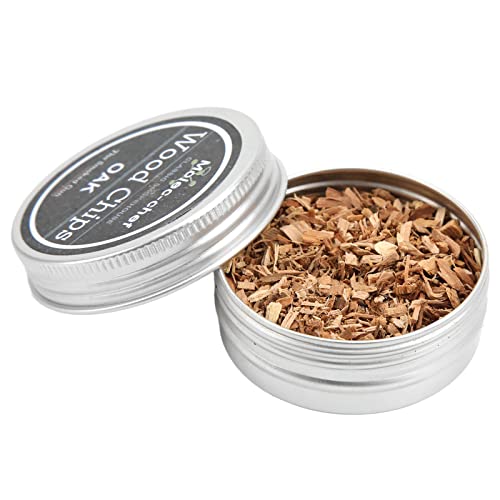 Natual Holzspäne für Räucher,8 Stück Räuchereinsatz Holzspäne Räuchermehl Cocktail Smoker, spezieller Geschmack Lebensmittel Kochen Räuchern Kiefer Sägemehl für Räucherpistole und BBQ