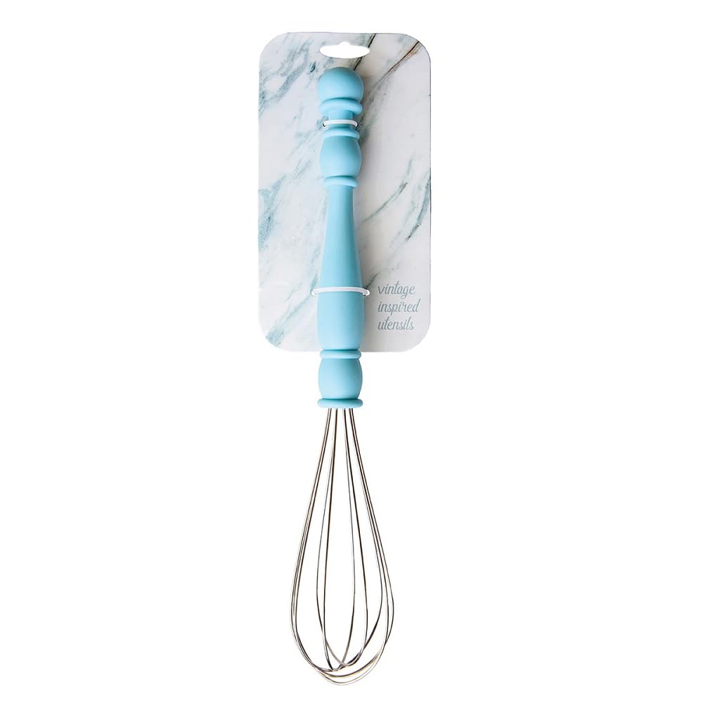 Talisman Designs Kitchen Prep Balloon Whisk Vintage Inspired Collection, 12-Inches, blue