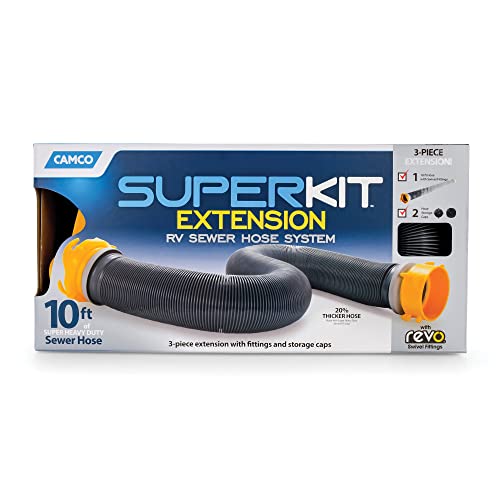 Image of Camco 39663 Superkit 10' Hose Extension Revolution