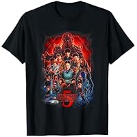 Stranger Things ST5 Poster Oficialmente Autorizado Camiseta