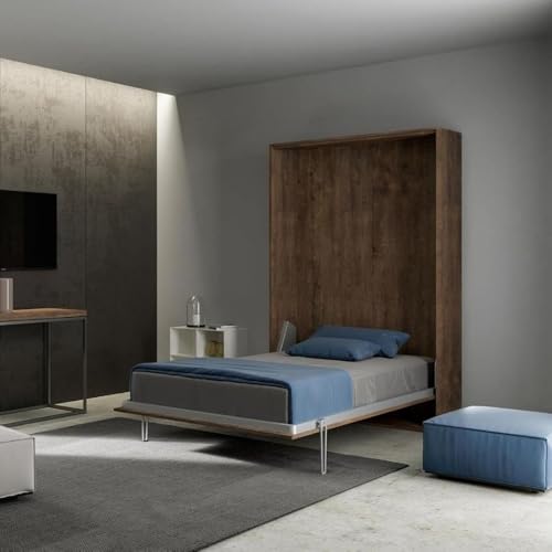 IMAGO FACTORY Kento – Cama Abatible Vertical, Plegable...