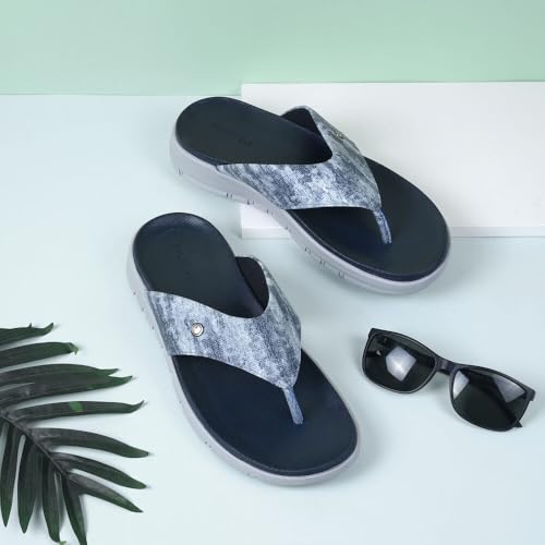 Image of Mochi Men Faux Leather Casual Comfort Chappal