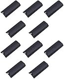 Black Replacement Battery Cover For Nintendo Wii Remote X 10 by Mars Devices