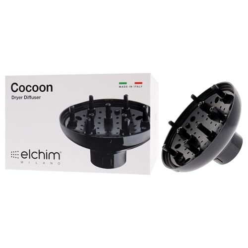 Elchim Cocoon 3900 Volumizing Hair Diffuser for Curls – Compatible with 3900 Titanium, Healthy Ionic, Light, Xlite, RUN, and ANEMOS Dryers by Elchim - Image 4