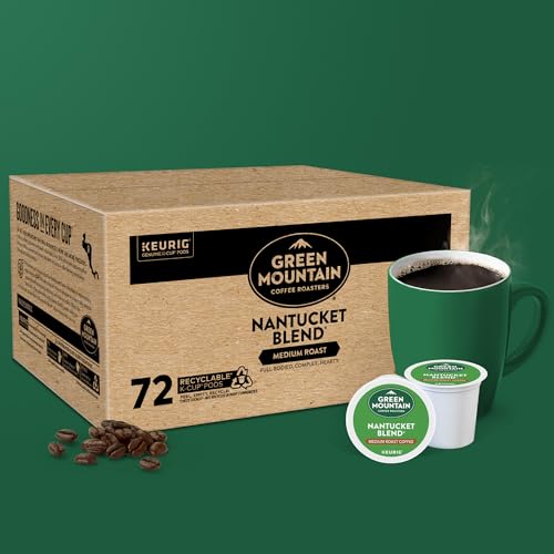 Image of Green Mountain Coffee Roasters Nantucket Blend, Single-Serve Keurig K-Cup Pods, Medium Roast Coffee Pods, 72 Count