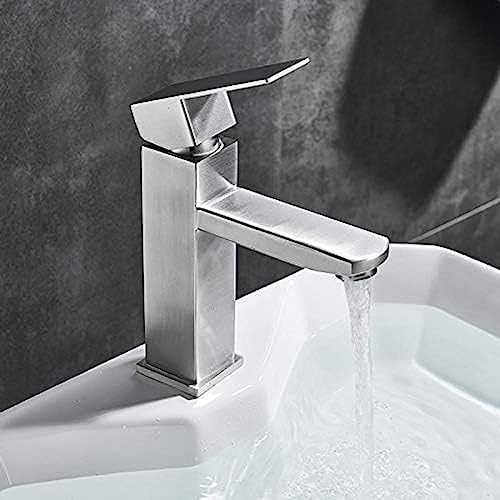 Mitigeur de lavabo cascade en laiton à commande unique pour robinet de bain