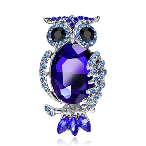 Broche acrylique bleue de style bijoux cornight évidé, accessoire de mode pour tenue quotidienne