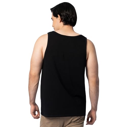 Image of Fruit of the Loom Men's Eversoft Cotton Sleeveless T Shirts, Breathable & Moisture Wicking with Odor Control, Sizes S-4X