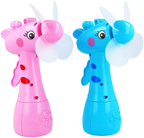 Com-Four CF12019 Handventilator Tierfigur 2er-Set