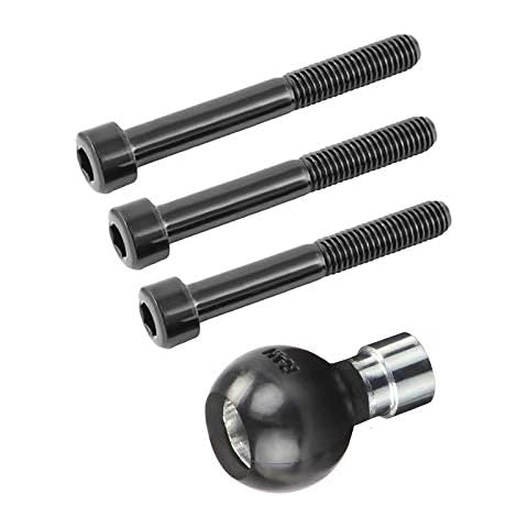 Motorcycle M8 Bolt Handlebar Clamp Mounting 2.5 cm Ball Cover