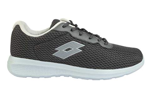 Image of Lotto Men Sconto Dk Lt Grey Running Shoes-9 UK (43 EU) (10 US) (AE5354-222)