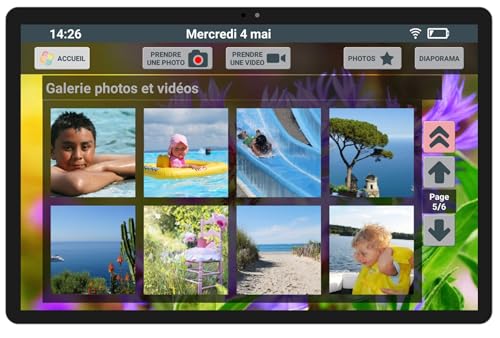 FACILOTAB XXL Classic – Senior-Tablet – einfach und intuitiv, ideal für ältere Menschen – sehr großer...