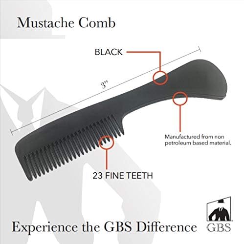 Peine para bigote y barba GENTS, 3 unidades miniatura 4