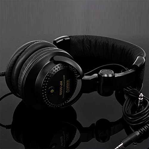 Manayo Stereo Wired Computer Headphone,Over Ear Studio Headset For Recording,Monitoring,Live Streaming And Podcasting,Stereo Corded Headphone Designed With Closed Back And Noise Cancelling #TOP4