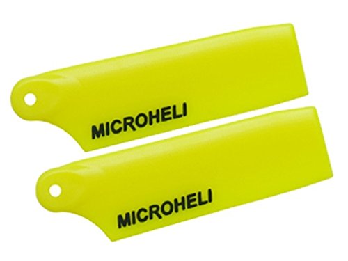 Microheli Plastic Tail Blade 47mm (Yellow) - Blade 300 CFX