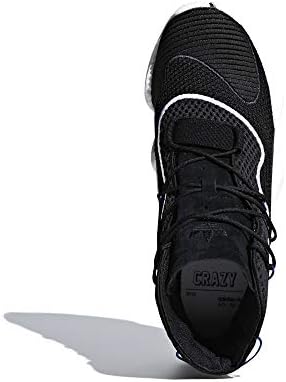 adidas Mens Crazy BYW core Black/FTWR White Size 12 | Image 2