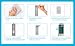Imagen de CHUANGDIAN Dispensador Jabón Pared Manual 320ml Plateado
