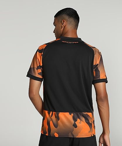 Olympique de Marseille Season 2023/2024 Official Third Unisex Puma T-Shirt S, Black-flat Dark Gray-rickie Orange - Image 3