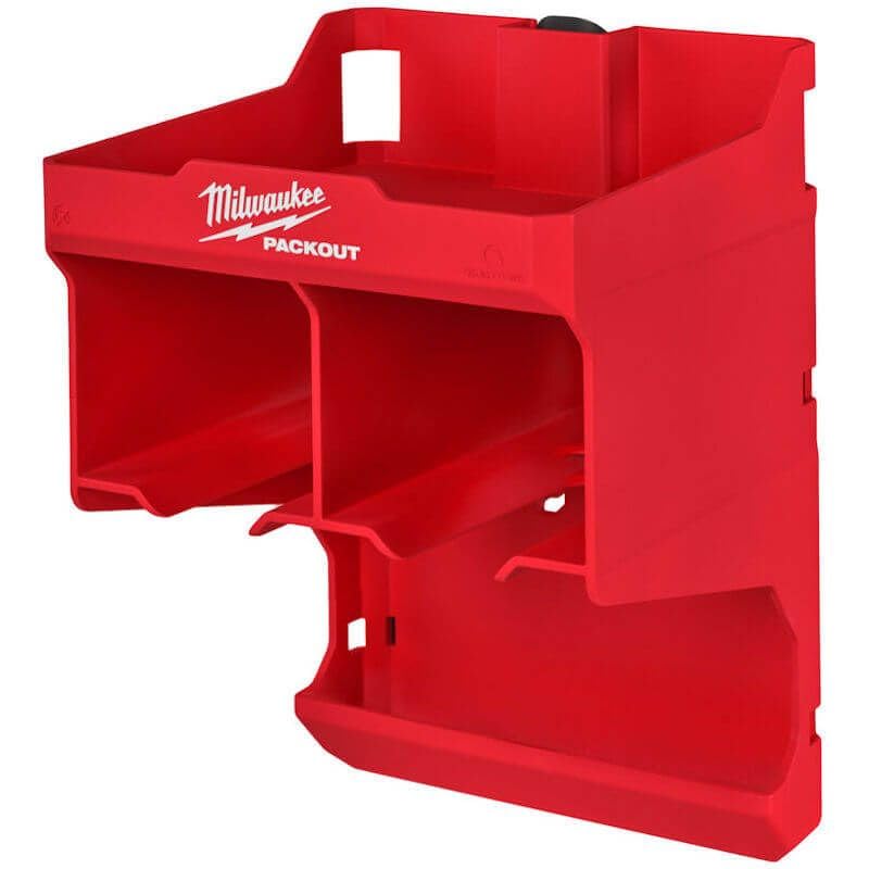 Milwaukee Packout 4932480712 Schraubendreher-Aufbewahrungsstation, Rot