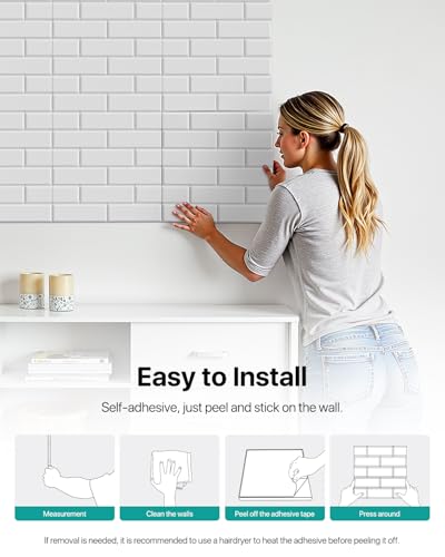 Image of Soundsbay Acoustic Panels, 18 Pack Sound Proof Foam Panels for Wall, High Density Soundproof Wall Panels Brick Wall Panels for Office,Reccording Studio, Ceiling 12 inch X 12 inch X 0.4 inch White