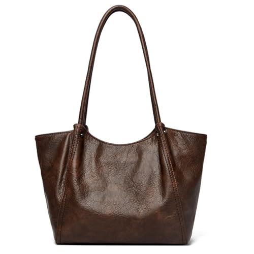 Waniki Handtasche Damen Mittelgroß Umhängetasche Vintage Leder Tote...