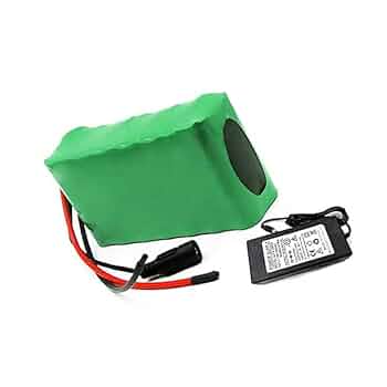 Amazon | 24V 5Ah 25.9V リチウム イオン バッテリー パック E