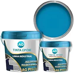 Tinta Epoxi Azul Claro AG - Ral5012 900ml