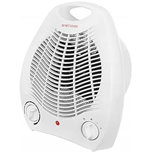 Ventilatorkachel – Elektrische Kachel – Maxozo Milato – Elektrische Verwarming – 2000W – Wit