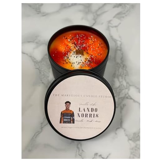 Lando Norris Scented Candle Gift