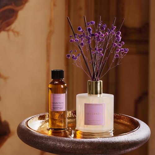 Image of COCORRINA Lavender Garden Reed Diffuser Refill, 3.38 fl oz, 6 Reeds