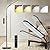 Denlead Floor Lamp, 15W Bright LED Floor Lamps for Living Room, Remote & Touch Control, 0.5H/1H Timer, Adjustable 2700K-6500K Colors & Brightness Eye Caring Reading Lamp, Gooseneck Standing Lamp