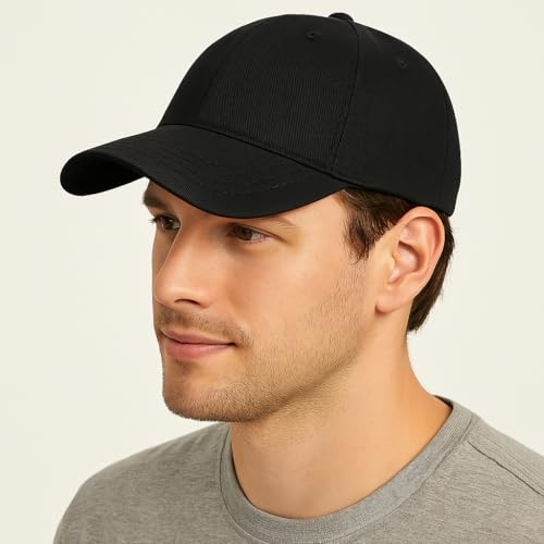 Image of Amazon Brand - Anarva Unisex Cotton Baseball Cap Combo Pack of 2