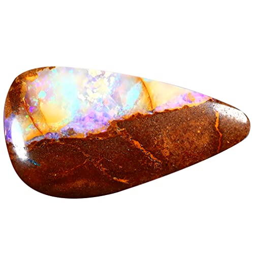 Opale rocheuse d'Australie 21x11 mm pour remplacer une pierre ou créer un bijou unique