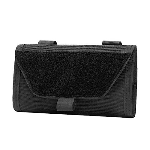 ACEXIER Tactical Molle Dump Drop Pouch Small Tool Accessary Pouch Carrying Kit Bag Admin Pouch Utility Tool Organizer Bag for Vest (Black)